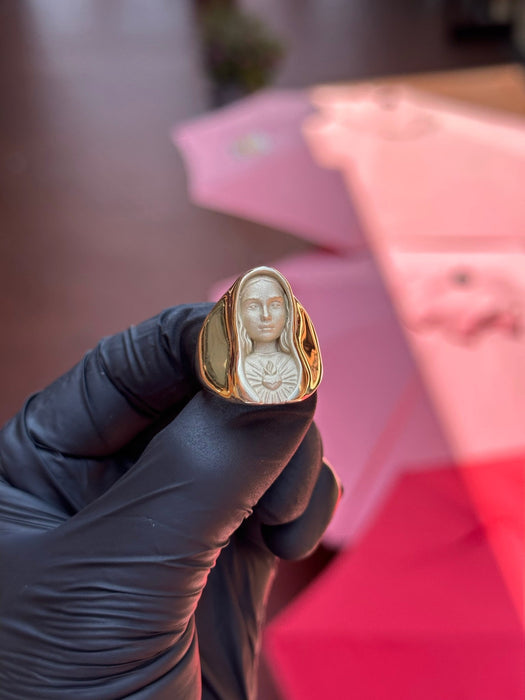 Immaculate Heart of Virgin Mary Ring — original photograph 2