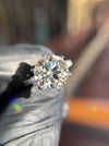 Pavé Basket Solitaire Engagement Ring — original photograph 3