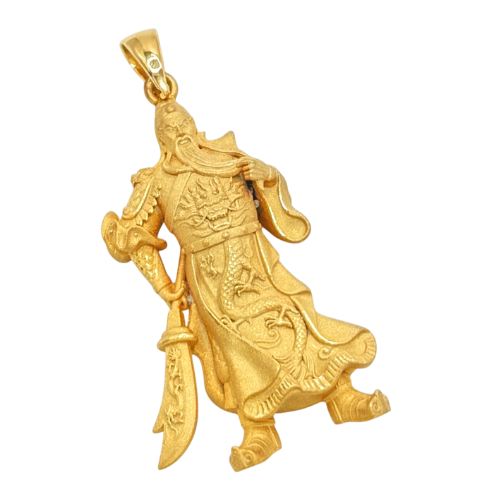 God of War "Guan Yu" Standing Figure Pendant
