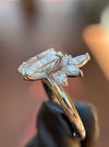 Floral Cluster Engagement Ring — original photograph 3