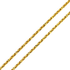 2.5MM Diamond Cut Baht & Anchor Link Chain — polished diagonal detail on transparent background