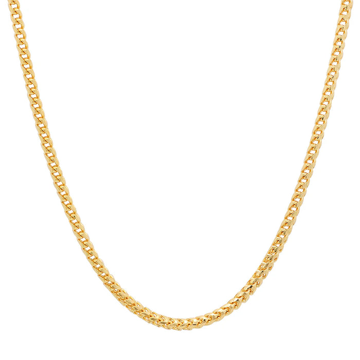 2.5MM Diamond Cut Franco Chain