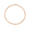 2.5MM Solid Rounded Box Bracelet