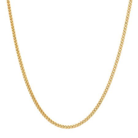 2MM Solid Plain Franco Chain