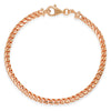 3.5MM Solid Plain Franco Bracelet