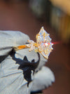 Marquise Fan Accent Engagement Ring — original photograph 2