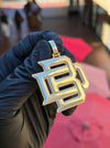 "BD" Interlocked Pendant