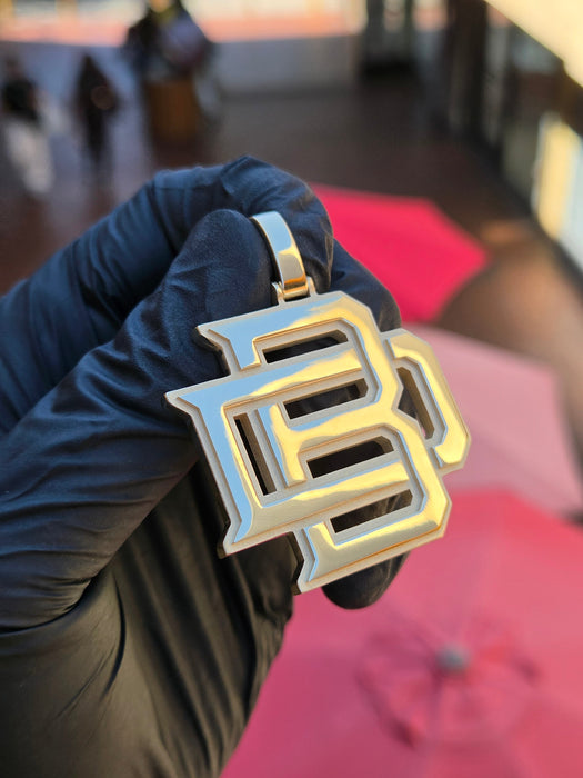 "BD" Interlocked Pendant