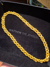 14.5MM Diamond-Cut Infinity Link Chain