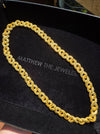 14.5MM Diamond-Cut Infinity Link Chain