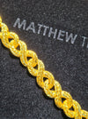 14.5MM Diamond-Cut Infinity Link Chain