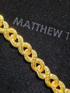 14.5MM Diamond-Cut Infinity Link Chain