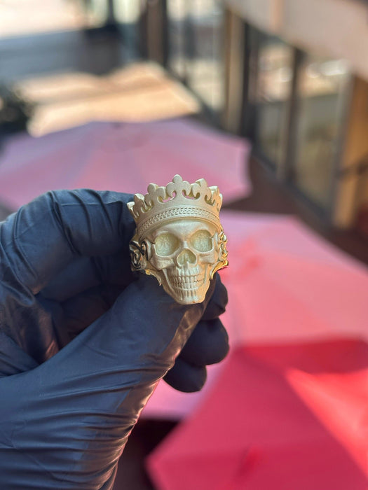 Skull and Crown Ring — original photograph 1