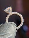 U-Shaped Eternity Engagement Ring — original photograph 1