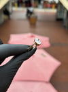 Diamond Bezel-Set Bypass Engagement Ring — original photograph 4
