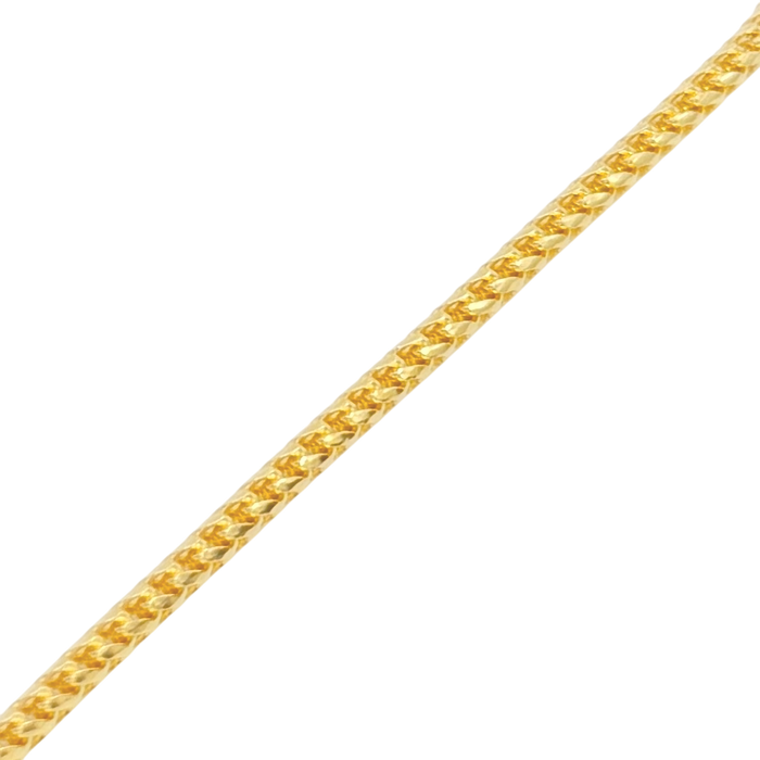 2MM Diamond Cut Franco Bracelet