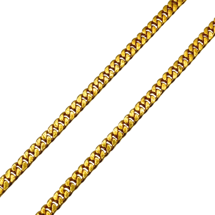 24K Yellow Gold 3.6MM Miami Cuban Link