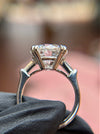 Tapered Baguette Three-Stone Engagement Ring — original photograph 1