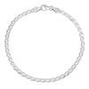 3MM Solid Diamond-Cut Mariner Bracelet