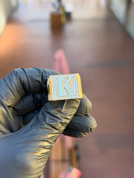 "K" Presidential Diamond Ring — original photograph 1