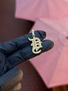 Old English "D" Diamond Pendant
