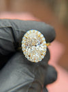 Classic Halo Solitaire Engagement Ring — original photograph 3
