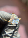 Accent Solitaire Engagement Ring — original photograph 2