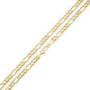 5MM Solid Plain Figaro Chain