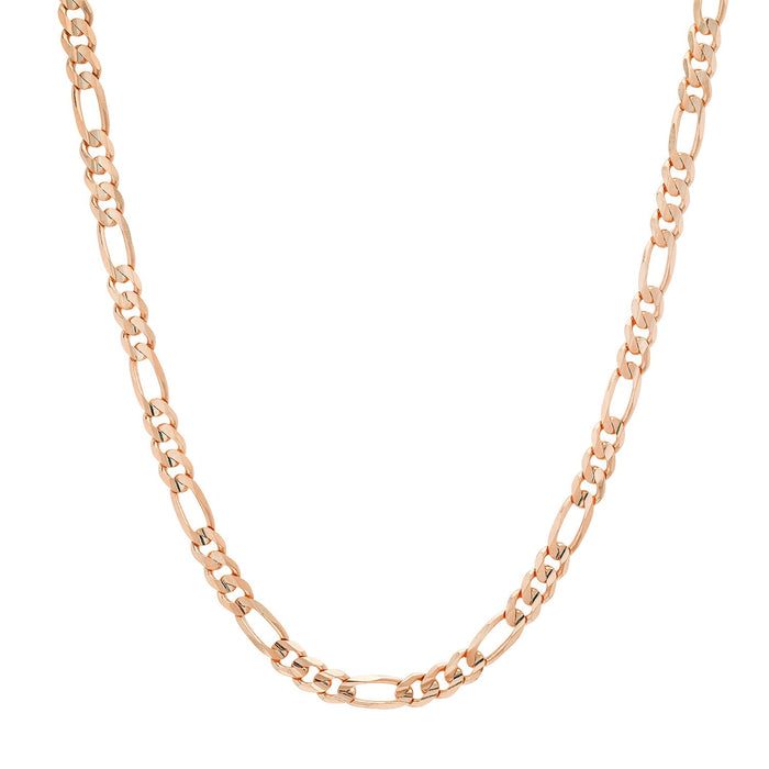 5MM Solid Plain Figaro Chain