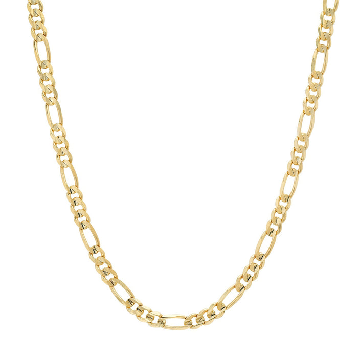 5MM Solid Plain Figaro Chain