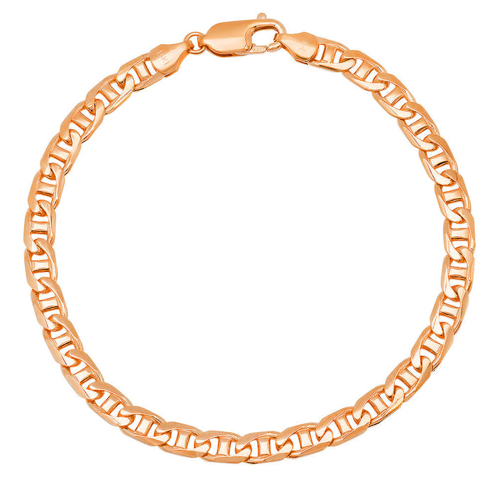 5MM Solid Yacht Link Bracelet