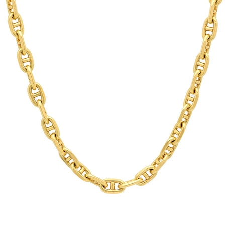 5MM Solid Alternating Mariner Chain