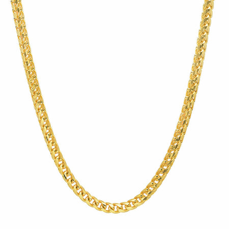 5MM Solid Plain Franco Chain