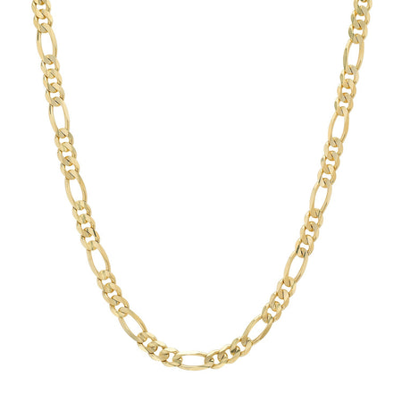 5.5MM Solid Plain Figaro Chain