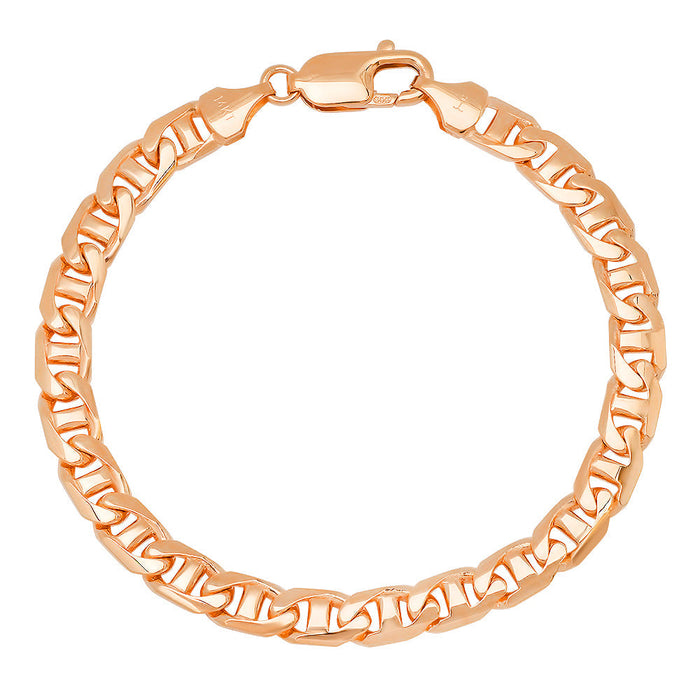 6.5MM Solid Yacht Link Bracelet