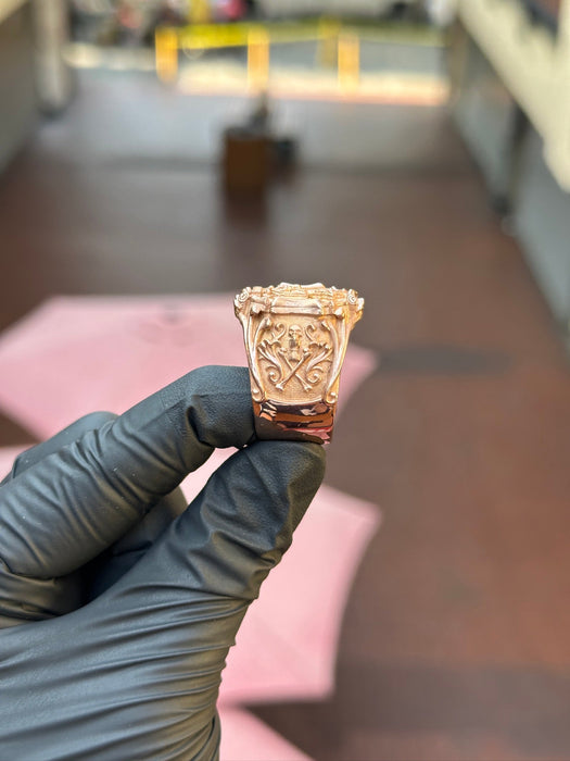 Naval-Style Crest Ring — original photograph 3