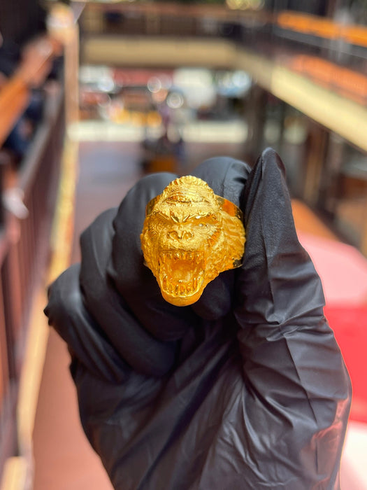 Gorilla Face Ring — original photograph 1