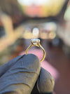 Cathedral Basket Solitaire Engagement Ring — original photograph 1