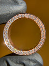Brushed Center Diamond Ring — original photograph 4