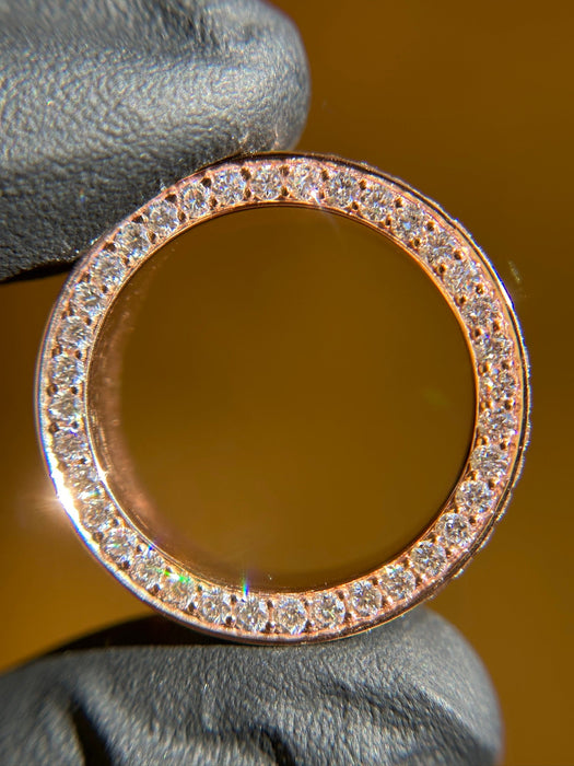 Brushed Center Diamond Ring — original photograph 4