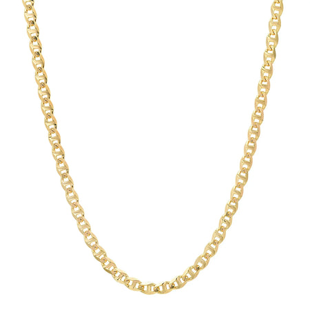 4MM Solid Diamond-Cut Mariner Chain