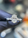 Vintage Filigree Engagement Ring — original photograph 2