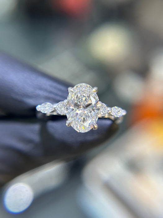 Vintage Filigree Engagement Ring — original photograph 2