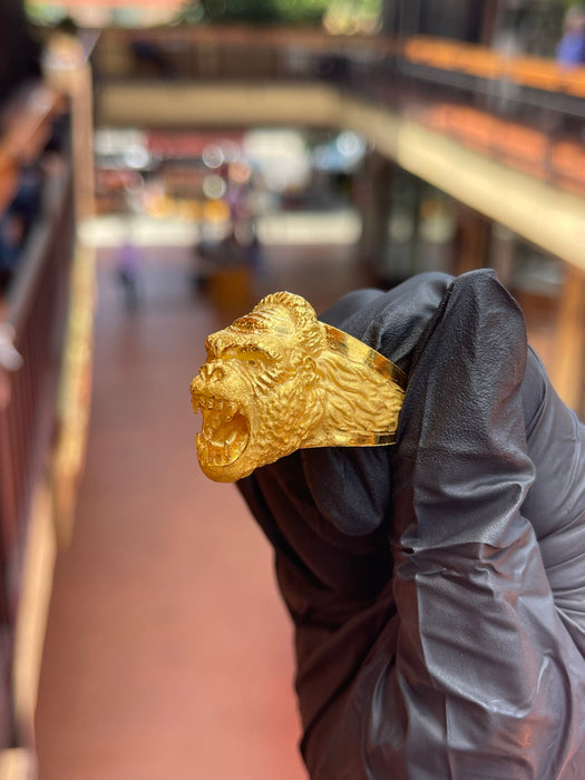Gorilla Face Ring — original photograph 2
