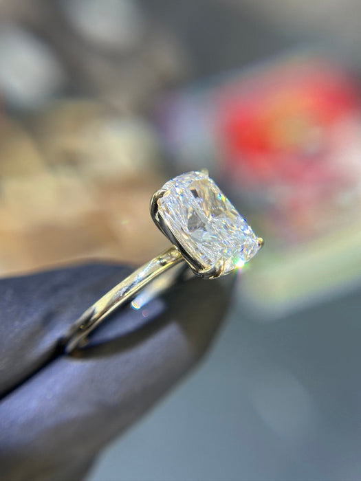 Classic Basket Solitaire Engagement Ring — original photograph 4