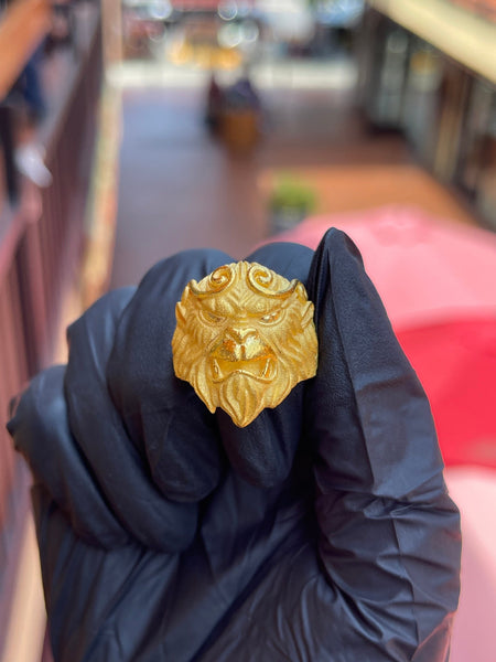 Monkey King Face Ring — original photograph 1