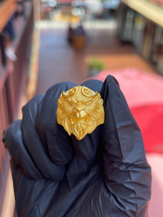 Monkey King Face Ring — original photograph 1