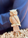 Santa Muerte and Owl Pendant