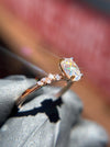 Graduated Diamonds Accent Engagement Ring — original photograph 1