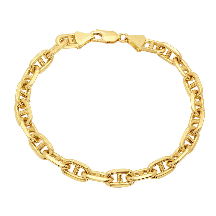 8MM Solid Alternating Mariner Bracelet original photo 1